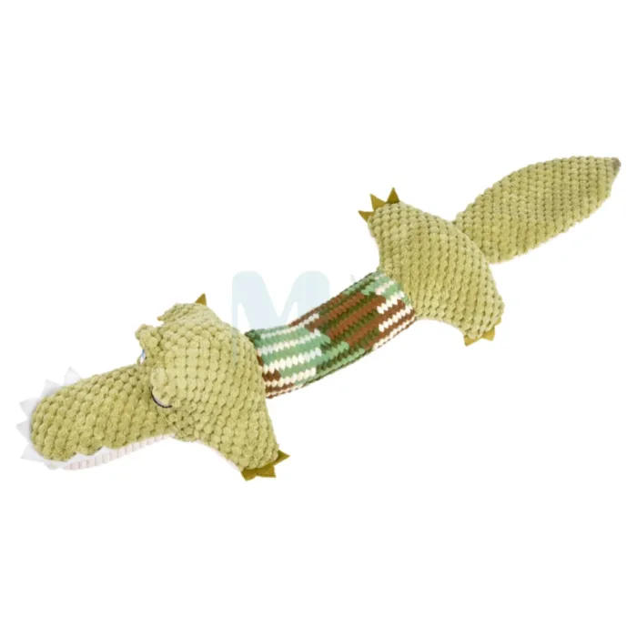 LOVE STORY KOERA MÄNGUASI KROKODILL 25X26X9CM KHAKI - Tootepilt 1