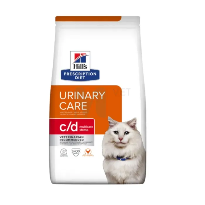 HILLS PD KASSI TÄISSÖÖT C/D STRESS 1,5KG - Tootepilt 1