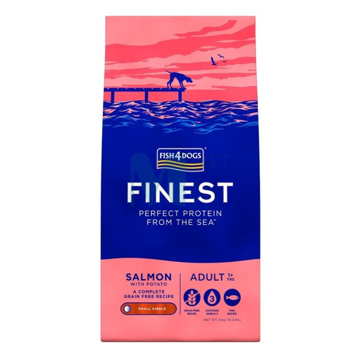 F4D KOERA TÄISSÖÖT LÕHE VÄIKE GRAANUL 1,5KG