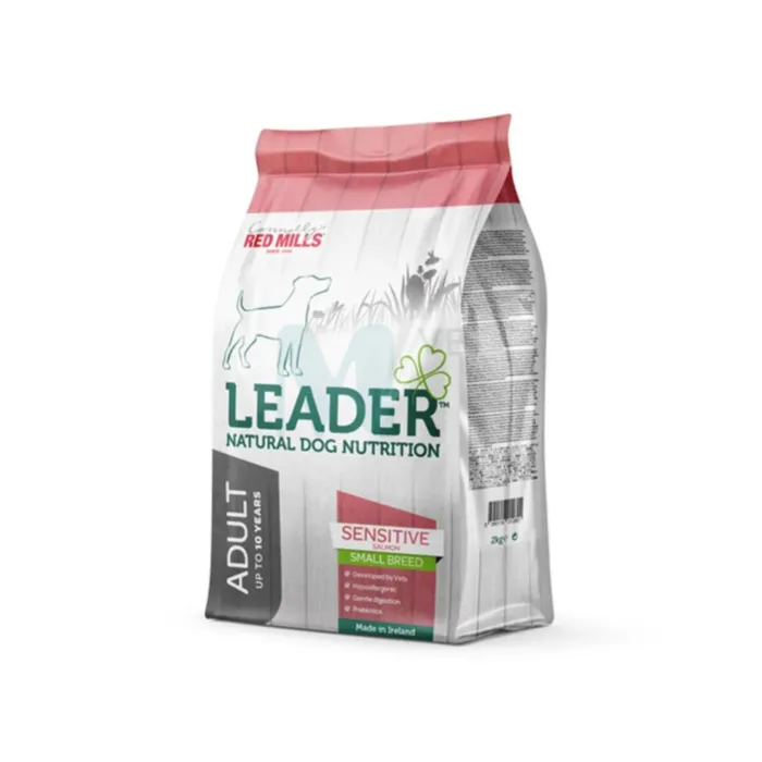 LEADER KOERA TÄISSÖÖT SENSITIVE LÕHE VÄIKE TÕUG 2KG - Tootepilt 1