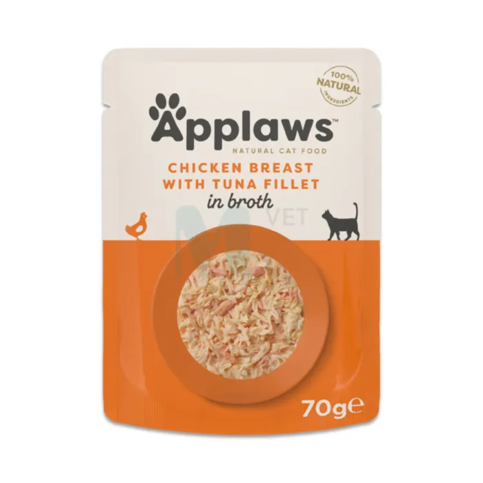 APPLAWS KASSI EINEKOTIKE KASTMES KANA/TUUNIKALA 70G N1 - Tootepilt 1