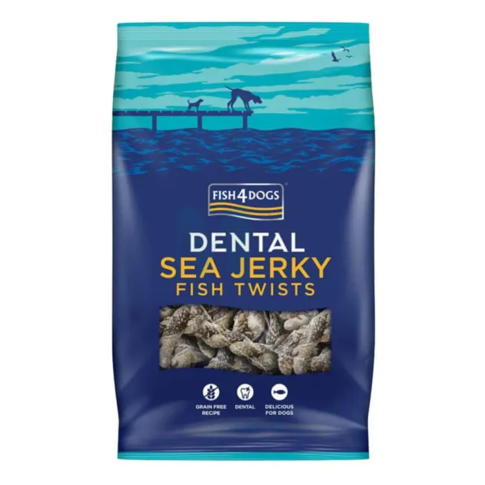 F4D KOERA MAIUS SEA JERKY FISH TWISTS 100G - Tootepilt 1