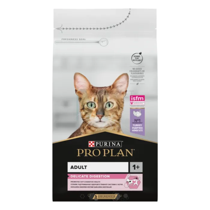 PRO PLAN KASSI TÄISSÖÖT DELICATE DIG. KALKUN 1,5KG - Tootepilt 1