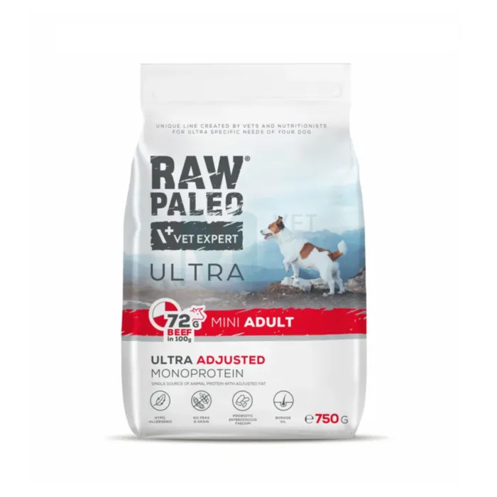 RAW PALEO KOERA TÄISSÖÖT ULTRA MINI VEIS 750G - Tootepilt 1