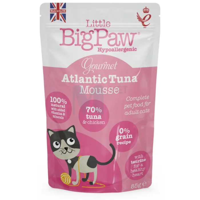 LITTLE BIGPAW KASSI EINEKOTIKE MOUSSE TUUNIKALA 85G N1 - Tootepilt 1