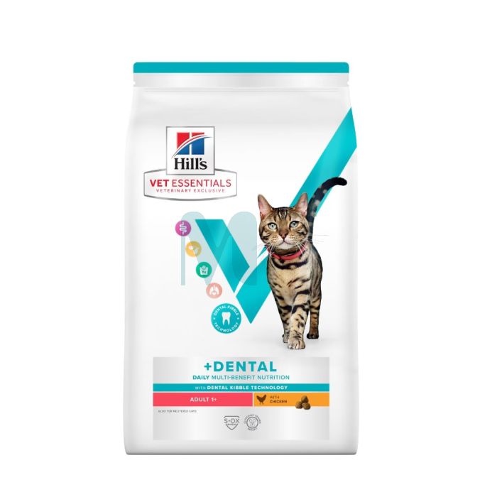 HILLS VE KASSI TÄISSÖÖT MB ADULT+DENTAL KANA 1,5KG