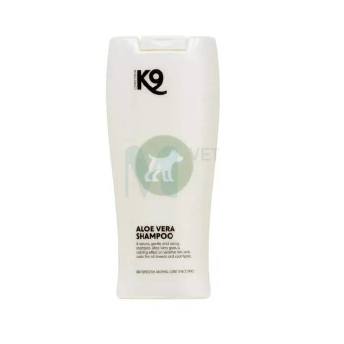 K9 ALOE VERA ŠAMPOON KÕIKIDELE KARVATÜÜPIDELE 300ML - Tootepilt 1
