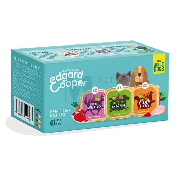EDGARD COOPER KOERA KONSERV MULTIPAKK 100G N6