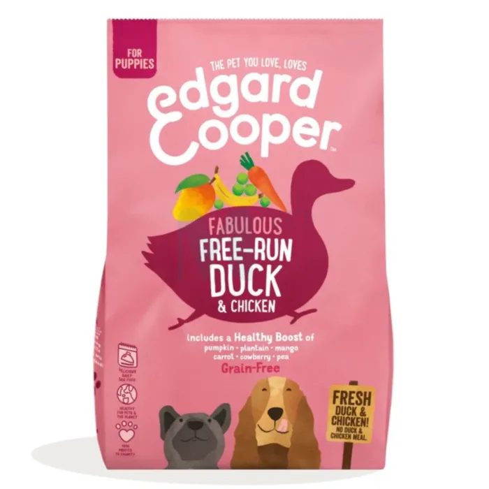EDGARD COOPER KUTSIKA TÄISSÖÖT FREE-RUN PART/KANA 2,5KG - Tootepilt 1