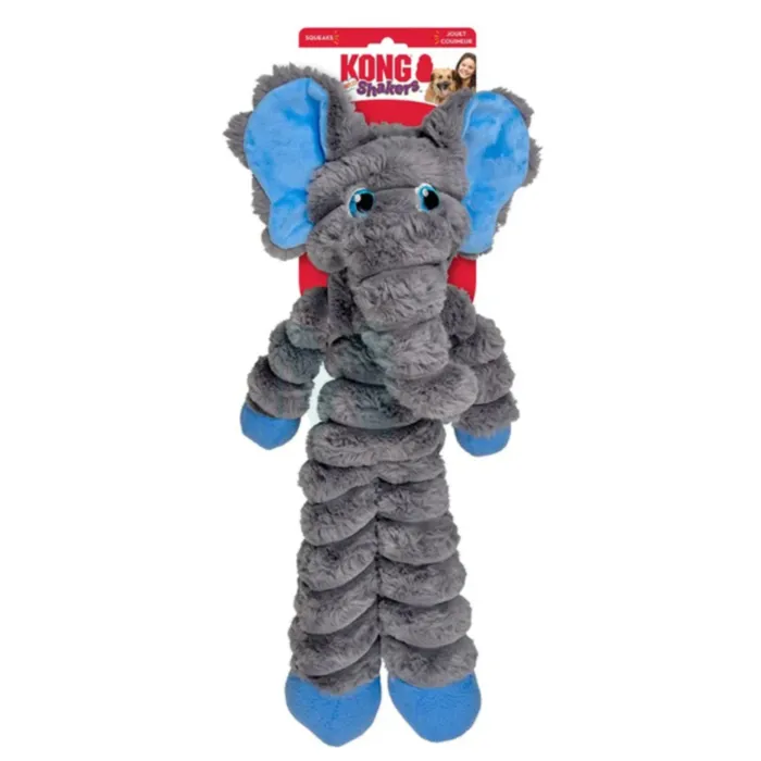 KONG SHAKERS CRUMPLES ELEPHANT KOERA MÄNGUASI XL - Tootepilt 1