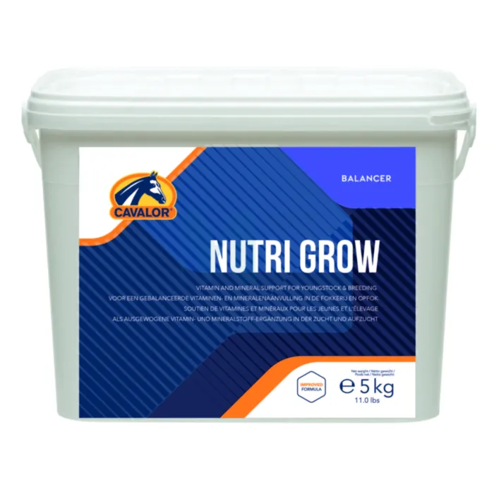 CAVALOR HOBUSE TÄIENDSÖÖT NUTRI GROW BALANCER 5KG - Tootepilt 1