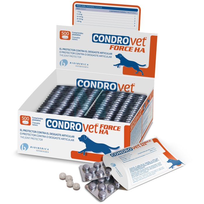 BIOIBERICA CONDROVET FORCE HA KOER TBL N500