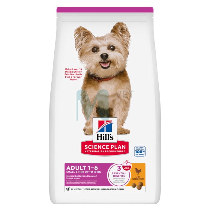 HILLS KOERA TÄISSÖÖT SMALL&MINI KANA 6KG