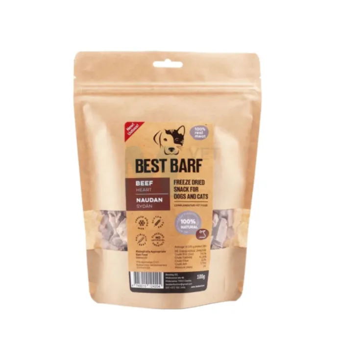 BEST BARF KÜLMKUIVATATUD MAIUS VEISESÜDA 100G - Tootepilt 1