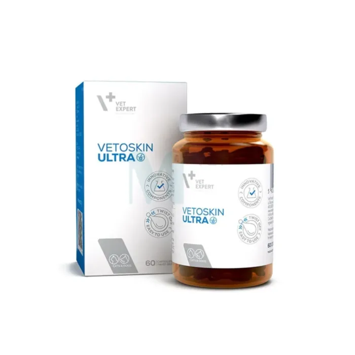 VETEXPERT VETOSKIN ULTRA KAPSLID N60 - Tootepilt 1