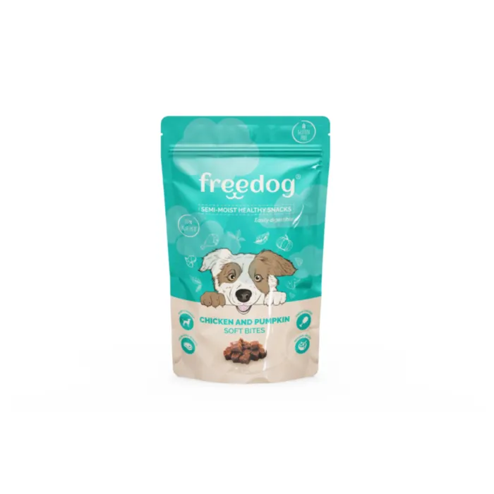 FREEDOG KOERA MAIUS SEMI-MOIST KANA/KÕRVITS 100G - Tootepilt 1