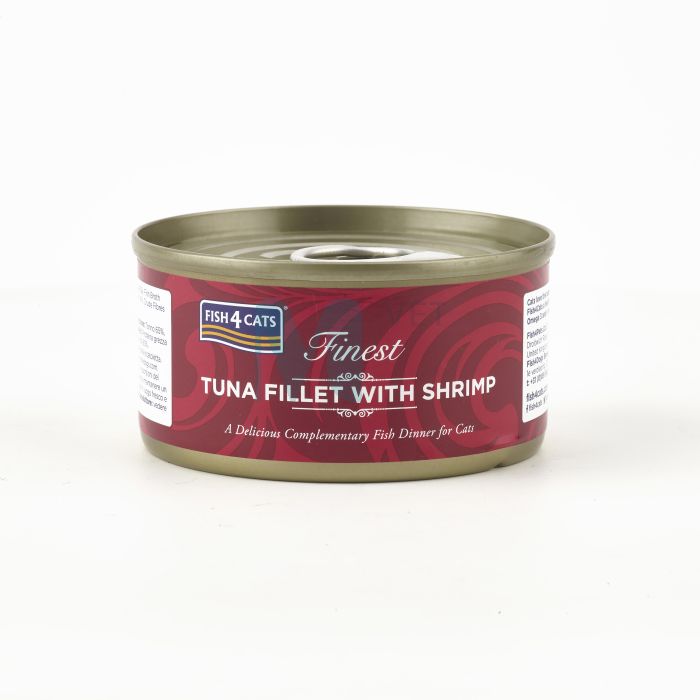 F4C KASSI KONSERV TUUNIKALA/KREVETT 70G N1