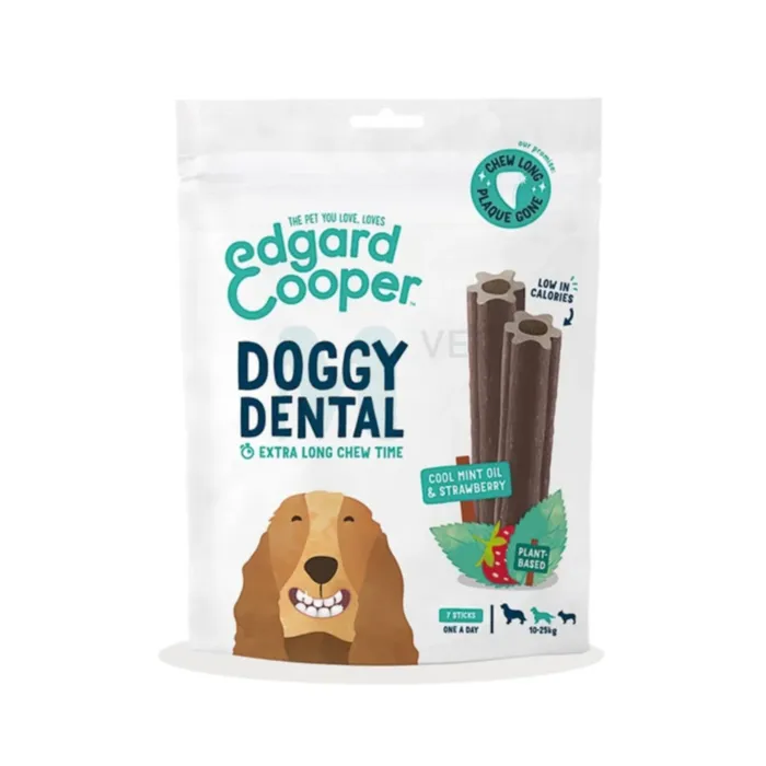 EDGARD COOPER KOERA MAIUS DENTAL KESKM TÕUG MAASIKAS/PIPARMÜNT 160G - Tootepilt 1