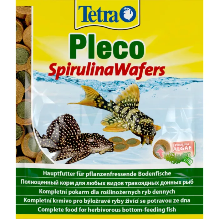 TETRA KALADE TÄISSÖÖT PLECO SPIRULINA WAFERS 15G - Tootepilt 1