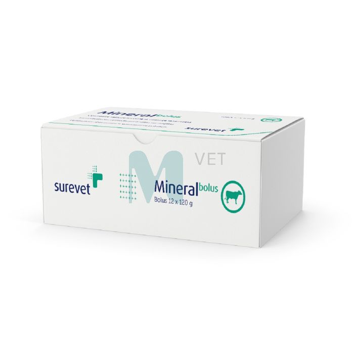 SUREVET MINERAL BOLUS 120G N12 #