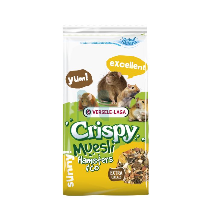 VERSELE-LAGA HAMSTRI TÄISSÖÖT CRISPY MUESLI 400G